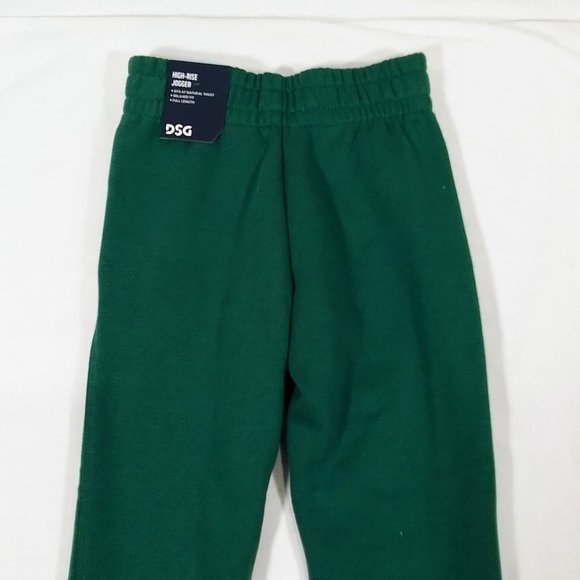 Girls' High Rise Cinch Jogger Pants-Highland Green-Various Sizes-New with Tags - Picture 4 of 5